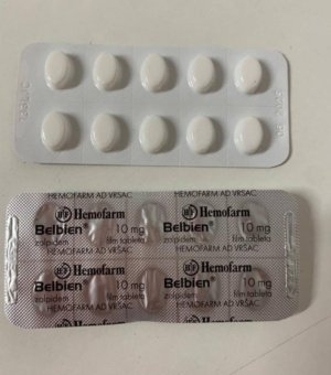 Two Belbien 10mg Strips
